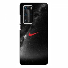 Чехол для Huawei P40 Pro - с принтом Найк (AlphaPrint) Nike 1 - купить на Floy.com.ua