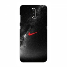 Чехол для Нокиа 2.3 - с принтом Найк (AlphaPrint) Nike 1 - купить на Floy.com.ua