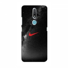 Чехол для Нокиа 2.4 - с принтом Найк (AlphaPrint) Nike 1 - купить на Floy.com.ua