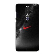 Чехол для Nokia 3.1 Plus - с принтом Найк (AlphaPrint) Nike 1 - купить на Floy.com.ua