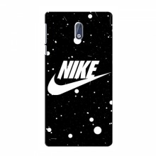 Чехол для Нокиа 3.1 - с принтом Найк (AlphaPrint) Nike с фоном - купить на Floy.com.ua