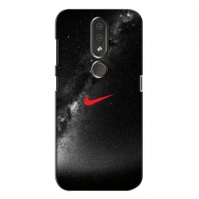 Чехол для Нокиа 4.2 - с принтом Найк (AlphaPrint) Nike 1 - купить на Floy.com.ua