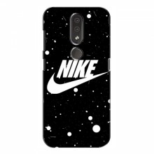 Чехол для Нокиа 4.2 - с принтом Найк (AlphaPrint) Nike с фоном - купить на Floy.com.ua
