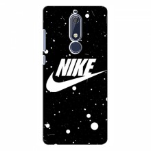 Чехол для Нокиа 5 2018, 5.1 - с принтом Найк (AlphaPrint) Nike с фоном - купить на Floy.com.ua