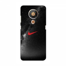 Чехол для Нокиа 5.3 - с принтом Найк (AlphaPrint) Nike 1 - купить на Floy.com.ua