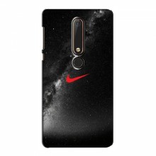 Чехол для Нокиа 6 (2018) - с принтом Найк (AlphaPrint) Nike 1 - купить на Floy.com.ua