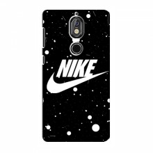 Чехол для Нокиа 7 - с принтом Найк (AlphaPrint) Nike с фоном - купить на Floy.com.ua