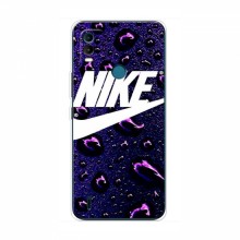 Чехол для Нокиа С21 Плюс - с принтом Найк (AlphaPrint) Nike-фиолетовый - купить на Floy.com.ua