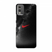 Чехол для Нокиа С32 - с принтом Найк (AlphaPrint) Nike 1 - купить на Floy.com.ua