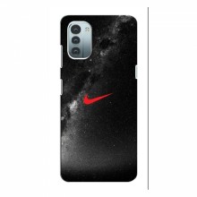 Чехол для Нокиа G11 - с принтом Найк (AlphaPrint) Nike 1 - купить на Floy.com.ua