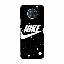 Чехол для Нокиа G50 - с принтом Найк (AlphaPrint) Nike с фоном - купить на Floy.com.ua