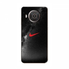 Чехол для Нокиа Х10 - с принтом Найк (AlphaPrint) Nike 1 - купить на Floy.com.ua