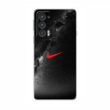 Чехол для Мото Ейдж 20 - с принтом Найк (AlphaPrint) Nike 1 - купить на Floy.com.ua