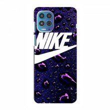 Чехол для Мото G100 - с принтом Найк (AlphaPrint) Nike-фиолетовый - купить на Floy.com.ua