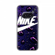 Чехол для Насинг Фон 2а - с принтом Найк (AlphaPrint) Nike-фиолетовый - купить на Floy.com.ua