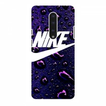Чехол для ВанПлас 7 - с принтом Найк (AlphaPrint) Nike-фиолетовый - купить на Floy.com.ua