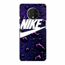 Чехол для ВанПлас 7Т - с принтом Найк (AlphaPrint) Nike-фиолетовый - купить на Floy.com.ua