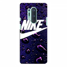 Чехол для ВанПлас 8 Про - с принтом Найк (AlphaPrint) Nike-фиолетовый - купить на Floy.com.ua