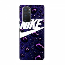 Чехол для ВанПлас 9 - с принтом Найк (AlphaPrint) Nike-фиолетовый - купить на Floy.com.ua