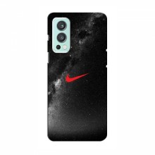 Чехол для ВанПлас Норд 2 - с принтом Найк (AlphaPrint) Nike 1 - купить на Floy.com.ua