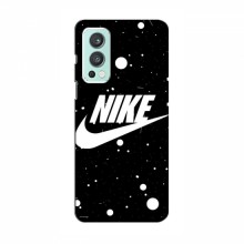 Чехол для ВанПлас Норд 2 - с принтом Найк (AlphaPrint) Nike с фоном - купить на Floy.com.ua