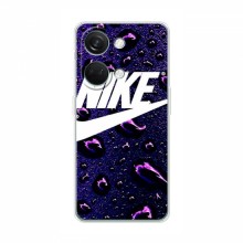 Чехол для ВанПлас Норд 3 5G - с принтом Найк (AlphaPrint) Nike-фиолетовый - купить на Floy.com.ua