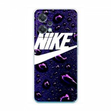 Чехол для ВанПлас Норд СЕ 2 Лайт 5G - с принтом Найк (AlphaPrint) Nike-фиолетовый - купить на Floy.com.ua