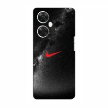 Чехол для ВанПлас Норд СЕ 3 Лайт - с принтом Найк (AlphaPrint) Nike 1 - купить на Floy.com.ua