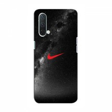 Чехол для ВанПлас Норд СЕ 5G - с принтом Найк (AlphaPrint) Nike 1 - купить на Floy.com.ua