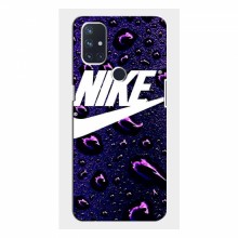 Чехол для ВанПлас Норд Н100 - с принтом Найк (AlphaPrint) Nike-фиолетовый - купить на Floy.com.ua