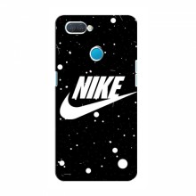 Чехол для Оппо А12 - с принтом Найк (AlphaPrint) Nike с фоном - купить на Floy.com.ua