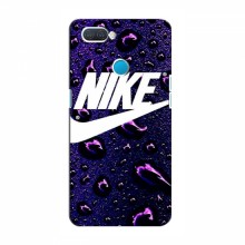 Чехол для Оппо А12 - с принтом Найк (AlphaPrint) Nike-фиолетовый - купить на Floy.com.ua
