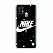 Чехол для Оппо А15 - с принтом Найк (AlphaPrint) Nike с фоном - купить на Floy.com.ua