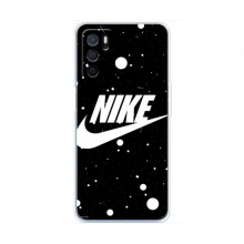 Чехол для Оппо А16 - с принтом Найк (AlphaPrint) Nike с фоном - купить на Floy.com.ua