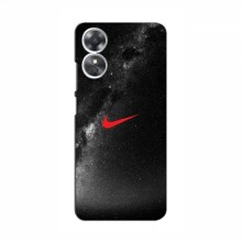 Чехол для Оппо А17к - с принтом Найк (AlphaPrint) Nike 1 - купить на Floy.com.ua