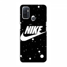 Чехол для Оппо А32 - с принтом Найк (AlphaPrint) Nike с фоном - купить на Floy.com.ua