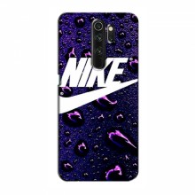 Чехол для Оппо А5 (2020) - с принтом Найк (AlphaPrint) Nike-фиолетовый - купить на Floy.com.ua