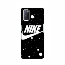 Чехол для Оппо А52 - с принтом Найк (AlphaPrint) Nike с фоном - купить на Floy.com.ua