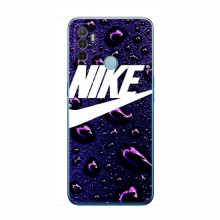 Чехол для Оппо А53 - с принтом Найк (AlphaPrint) Nike-фиолетовый - купить на Floy.com.ua