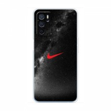 Чехол для Оппо А54с - с принтом Найк (AlphaPrint) Nike 1 - купить на Floy.com.ua