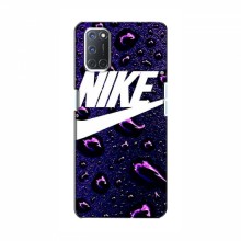 Чехол для Оппо А72 - с принтом Найк (AlphaPrint) Nike-фиолетовый - купить на Floy.com.ua