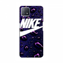 Чехол для Оппо А72 (5G) - с принтом Найк (AlphaPrint) Nike-фиолетовый - купить на Floy.com.ua