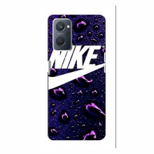 Чехол для Оппо А96 - с принтом Найк (AlphaPrint) Nike-фиолетовый - купить на Floy.com.ua