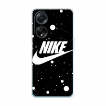 Чехол для Оппо А98 - с принтом Найк (AlphaPrint) Nike с фоном - купить на Floy.com.ua