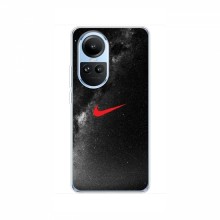Чехол для Оппо Рено 10 Про - с принтом Найк (AlphaPrint) Nike 1 - купить на Floy.com.ua