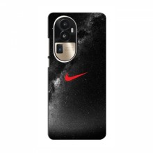 Чехол для Оппо Рено 10 Про (Китай) - с принтом Найк (AlphaPrint) Nike 1 - купить на Floy.com.ua