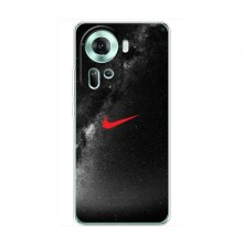 Чехол для Оппо Рено 11 5G - с принтом Найк (AlphaPrint) Nike 1 - купить на Floy.com.ua