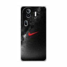 Чехол для Оппо Рено 11 Про 5G - с принтом Найк (AlphaPrint) Nike 1 - купить на Floy.com.ua