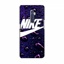 Чехол для Оппо Рено 2 - с принтом Найк (AlphaPrint) Nike-фиолетовый - купить на Floy.com.ua