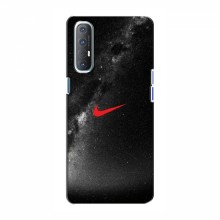 Чехол для Оппо Рено 3 - с принтом Найк (AlphaPrint) Nike 1 - купить на Floy.com.ua